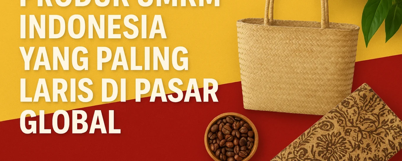 Produk UMKM Indonesia yang Paling Laris di Pasar Global 1 produk umkm global