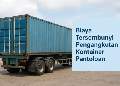 biaya tersembunyi pengangkutan kontainer pelabuhan Pantoloan Palu